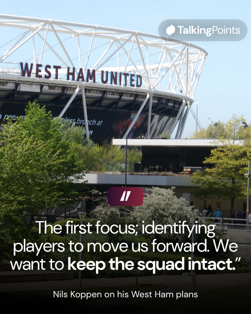 General Views outside London Stadium Before the Premier League match between West Ham United and Everton at London Stadium on April 25, 2026 in London, England.