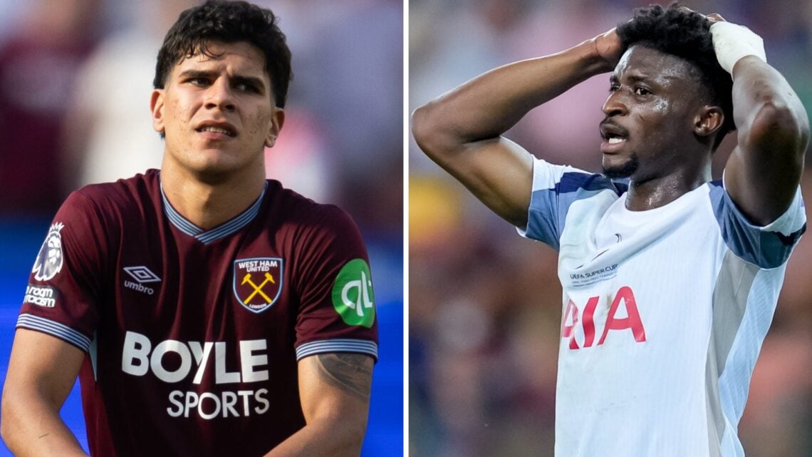 Mateus Fernandes has joined Mohammed Kudus in making the move from West Ham to rivals Spurs