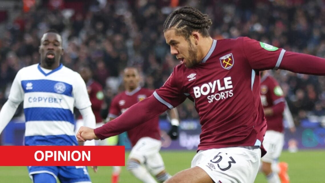 Image showing West Ham United's Ezra Mayers