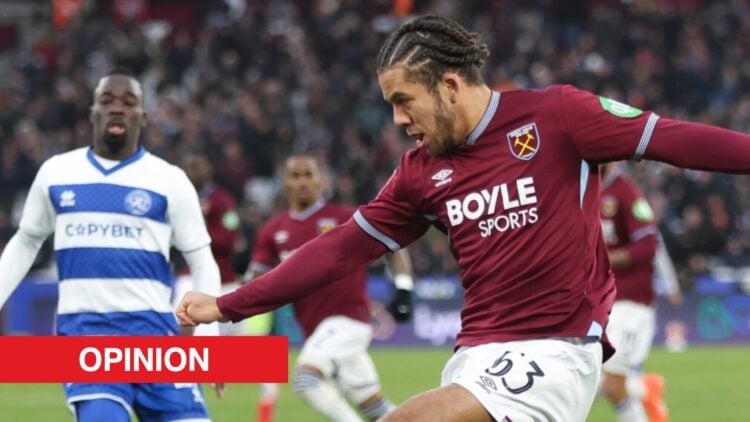 Image showing West Ham United's Ezra Mayers